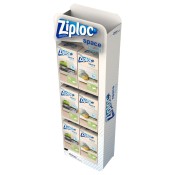 Retail POP Display for Ziploc Space Bags
