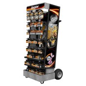 Energizer Contractor Movable POP Retail Display