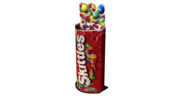 Skittles Dump Bin POP Display | Marketing Impact Limited