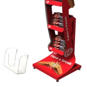 Tall Kit Kat Retail POP Floor Stand