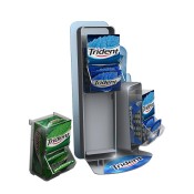 Trident Gum Retail POS Counter Display