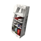 Lindt Chocolate Retail POS Display with Adjustable Shelves