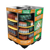 Off and Raid Insecticide Retail POP Display