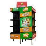 Off and Raid Insecticide Retail POP Display