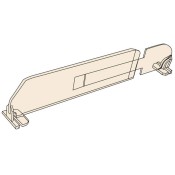 Snap-In Adjustable Shelf Divider - 2"