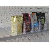 Adjustable Divider for Bagged Goods - 5"H - Clear 