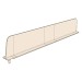 Sliding Pin Shelf Divider with Magnetic Tape - 2" X 16"