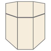 Hexagonal Corrugated Dump Bin