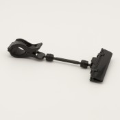 Clip-On Extended Spring Sign Holder - Black