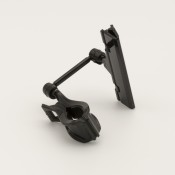 Clip-On Extended Spring Sign Holder - Black