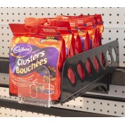 Kwickload® Crossbar Mount Pusher Kit with Plastic Dividers for Chocolate and Candy