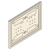 Sign Holder Frame with Back - 7” x 11”