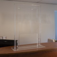 Clear Protective Shields for Countertops