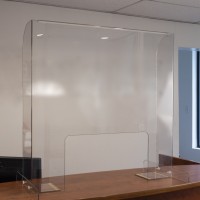 Clear Protective Shields for Countertops
