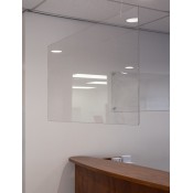 Clear Hanging Counter Shield