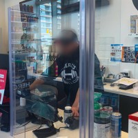 Clear Protective Shields for Cashiers