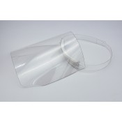 Clear Face Shield with Adjustable Headband