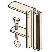 Aisle Sign Holder with C-Clamp