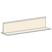 Plastic Shelf Divider with T-Shaped Base