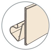 Wire / Basket Shelf Label Holder