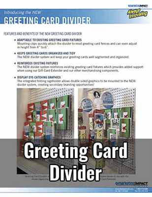 Greeting Card Divider