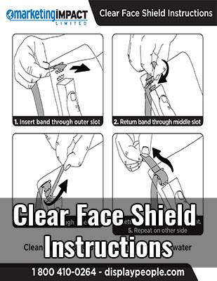 Clear Face Shield Instructions